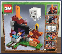 Nether Portal from Minecraft - Basic Series manufactured by Lego [Back]