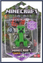 Creeper from Minecraft - Caves & Cliffs manufactured by Mattel [Front]