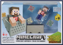Minecart Mayhem from Minecraft - Basic Series manufactured by Mattel [Front]