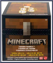 Snow Golem from Minecraft - Fusion Figures manufactured by Mattel [Front]