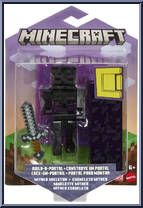 Wither Skeleton from Minecraft - Build-A-Portal manufactured by Mattel [Front]