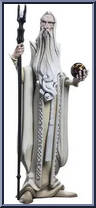 Saruman the White from Mini Epics - Lord of the Rings manufactured by Weta Workshop [Loose]
