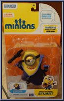 Dracula's Minion Stuart from Minions - Poseable Deluxe manufactured by Thinkway Toys [Front]