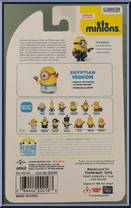 Egyptian Minion from Minions - Poseable manufactured by Thinkway Toys [Back]