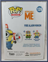 Fire Alarm Minion from Minions - Pop! Vinyl Figures manufactured by Funko [Back]