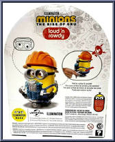 Dave from Minions - Rise of Gru - Loud 'n Rowdy manufactured by Mattel [Back]