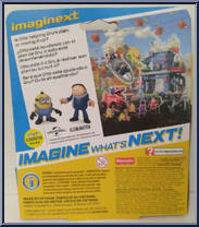 Otto & Gru from Minions - Rise of Gru - Imaginext manufactured by Fisher-Price [Back]
