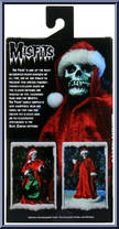 Fiend (Holiday) from Misfits - Clothed Retro manufactured by Neca [Back]