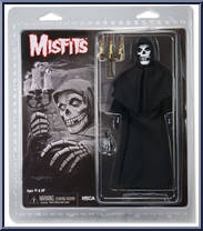 Fiend Crimson Ghost (Black Robe) from Misfits - Clothed Retro manufactured by Neca [Front]