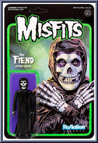 Fiend (Midnight Black) from Misfits - ReAction Figures manufactured by Super7 [Front]