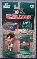 Hideo Nomo from MLB Headliners - 1996 Season manufactured by Corinthian [Front]