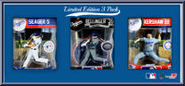 Seager / Bellinger / Kershaw from MLB - 3-Packs manufactured by Imports Dragon [Front]