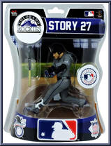 Trevor Story (Rockies) from MLB - 2017 Series manufactured by Imports Dragon [Front]