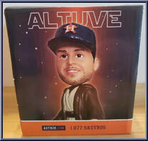 Jedi Council (Houston Astros) from MLB - Stadium Giveaways - Bobbleheads manufactured by Unknown [Back]