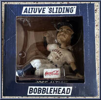 Jose Altuve (Sliding) (Houston Astros) from MLB - Stadium Giveaways - Bobbleheads manufactured by Unknown [Front]