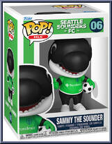 Sammy the Sounder (Seattle Sounders) from MLS - Pop! Vinyl Figures manufactured by Funko [Front]