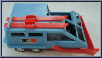 Snow Rescue Vehicle from Mobile Action Command - Basic Series manufactured by Matchbox [Loose]