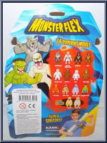 Mummy (Glow in the Dark) from Monster Flex - Basic Series manufactured by Diramix [Back]