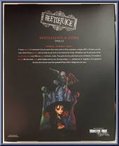 Beetlejuice / Lydia Deetz from Monster High - Skullector manufactured by Mattel [Back]