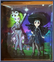 Beetlejuice / Lydia Deetz from Monster High - Skullector manufactured by Mattel [Front]