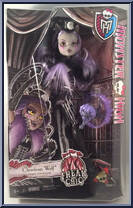 Clawdeen Wolf (Noir) from Monster High - Freak du Chic manufactured by Mattel [Front]