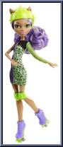 Clawdeen Wolf from Monster High - Skulltimate Roller Maze manufactured by Mattel [Loose]
