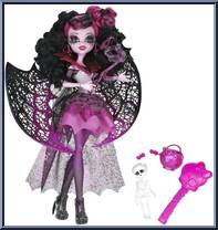 Draculaura from Monster High - Ghouls Rule manufactured by Mattel [Loose]