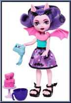 Fangelica (Monster Siblings) from Monster High - Monster Family manufactured by Mattel [Loose]