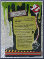 Frankie Stein (Ghostbusters) from Monster High - SDCC manufactured by Mattel [Back]