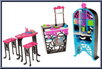 Student Lounge from Monster High - Social Spots manufactured by Mattel [Loose]
