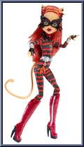 Toralei Stripe as Cat Tastrophe from Monster High - Power Ghouls manufactured by Mattel [Loose]