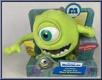 Action-Eye Mike Wazowski from Monsters, Inc - Plush manufactured by Hasbro [Front]