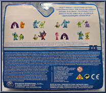 Sulley / Squishy from Monsters University - Scare Pairs manufactured by Spinmaster [Back]