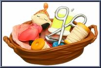 Little My (with Sewing Basket) Action Figure