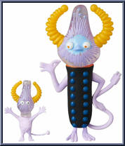 Martians (Parent and Child) from Moomin - Series 4 manufactured by Medicom [Loose]