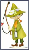 Snufkin (with Fishing Rod) from Moomin - Series 2 manufactured by Medicom [Loose]