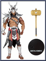 Shao Kahn (Silver Skin Armor) from Mortal Kombat - Mortal Kombat 11 manufactured by McFarlane [Loose]