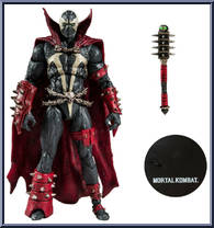 Spawn (with Mace) from Mortal Kombat - Basic Series manufactured by McFarlane [Loose]