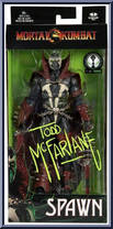 Spawn (Signed) from Mortal Kombat - Basic Series manufactured by McFarlane [Front]