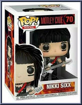 Nikki Six from Motley Crue - Pop! Vinyl Figures manufactured by Funko [Front]