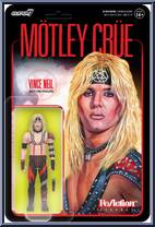Vince Neil (Shout At The Devil) from Motley Crue - ReAction Figures manufactured by Super7 [Front]