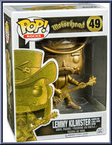 Lemmy Kilmister (Gold) from Motorhead - Pop! Vinyl Figures manufactured by Funko [Front]