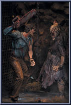 Ash & Pit Witch from Movie Maniacs - Exclusives manufactured by McFarlane [Loose]