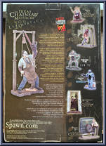 Leatherface from Movie Maniacs - 12" Scale manufactured by McFarlane [Back]