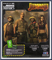 Franklin "Mouse" Finbat from Movie Maniacs (2023) - Jumanji manufactured by McFarlane [Back]