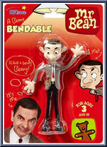 Mr. Bean from Mr. Bean - Bendables manufactured by NJ Croce [Front]