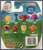 Mr. Bump from Mr. Men Little Miss - Basic Series manufactured by Fisher-Price [Back]