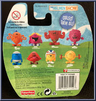 Mr. Lazy from Mr. Men Little Miss - Basic Series manufactured by Fisher-Price [Back]