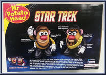Captain Kirk / Klingon Kor from Mr. Potato Head - Star Trek manufactured by Hasbro [Back]