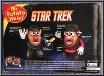 Cmmdr. Spock / Lt. Uhura from Mr. Potato Head - Star Trek manufactured by Hasbro [Back]